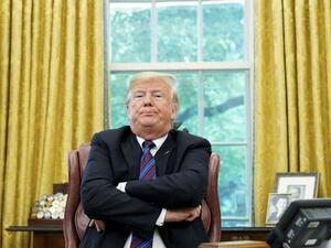  الرئيس الأمريكي دونالد ترامب