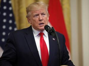 الرئيس الأمريكي دونالد ترامب