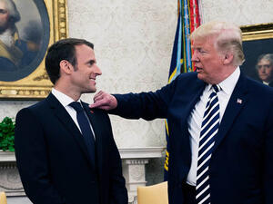 ترامب وماكرون