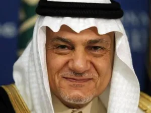 هاجم تركي الفيصل ما وصفه بـ"الثلاثي الخرب" المكون من قطر وإيران وتركيا