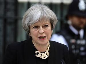رئيسة الوزراء البريطانية تيريزا ماي