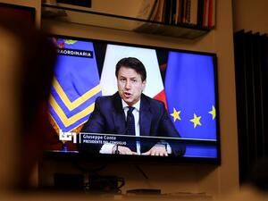 رئيس الوزراء الإيطالي جوزيبي كونتي 