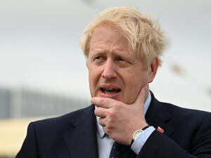  رئيس الوزراء البريطاني بوريس جونسون