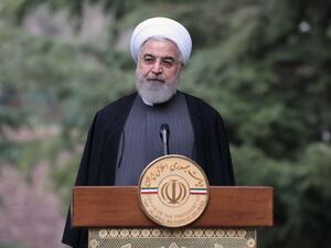 الرئيس الإيراني حسن روحاني 