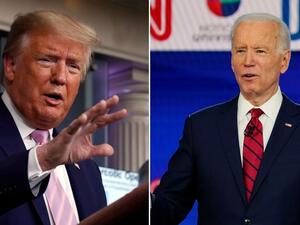 دونالد ترامب وجو بايدن