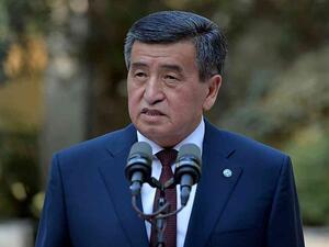 رئيس قرغيزستان سورونباي جينبيكوف