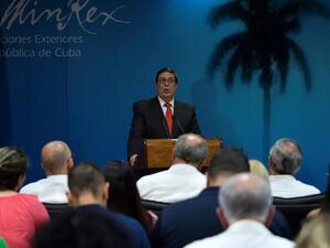 وزير الخارجيّة الكوبي برونو رودريغيز