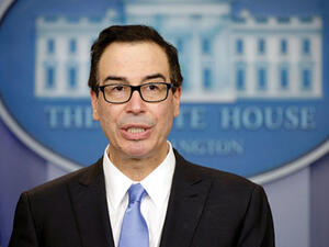 وزير الخزانة الأمريكي، ستيفن منوشين