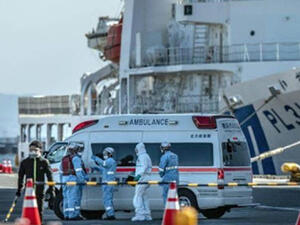 إصابة 14 آخرين من طاقم سفينة سياحية إيطالية في اليابان بكورونا
