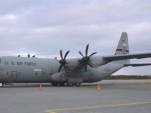 سقوط طائرة c130 أمريكية في قاعدة التاجي العراقية