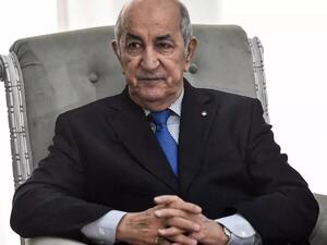 الرئيس الجزائري عبد المجيد تبون