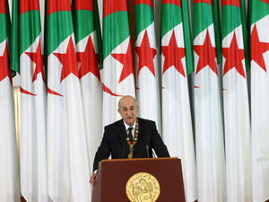 الرئيس الجزائري عبد المجيد تبون