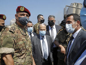 عون: سبب انفجار بيروت لا يزال مجهولا واحتمال تدخل خارجي وارد