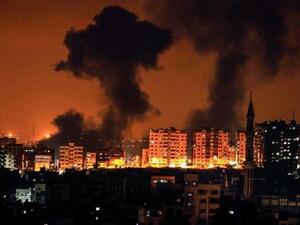 جيش الاحتلال الإسرائيلي يقصف عدة مواقع في غزة