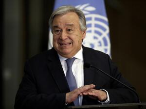 الأمين العام للأمم المتحدة انطونيو غوتيريش