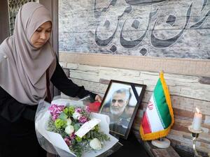 قاسم سليماني قائد فيلق القدس التابع للحرس الثوري الإيراني