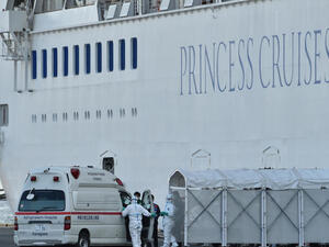 ارتفاع مصابين كورونا على متن سفينة تخضع لحجر صحّي باليابان إلى 64