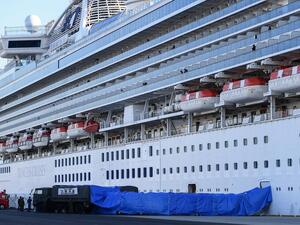 اليابان تسجل رابع وفاة بين ركاب السفينة الموبوءة بفيروس كورونا