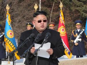 الزعيم الكوري الشمالي كيم جونغ أون