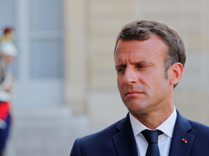 الرئيس الفرنسي إيمانويل ماكرون