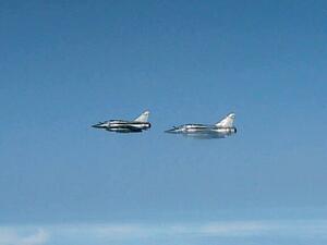 مقاتلة روسية تعترض مقاتلتين فرنسيتين فوق البحر الأسود