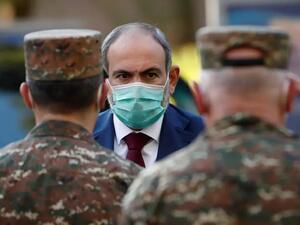 رئيس الوزراء الأرميني نيكول باشينيان في يريفان