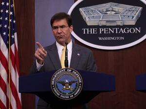  وزير الدفاع الأمريكي، مارك إسبر
