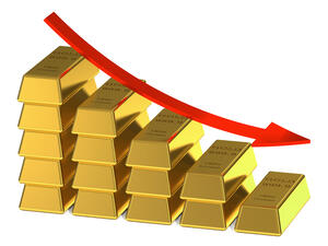 نزلت عقود الذهب الأمريكية الآجلة 1.8 بالمئة إلى 1388.20 دولار للأوقية