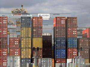 A DP World Container Port /AFP