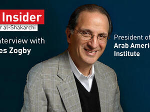 James Zogby, founder and president of the Arab American Institute in Washington, D.C