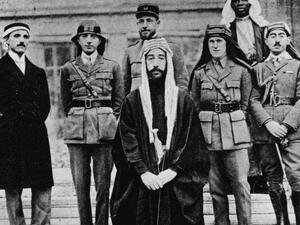 Emir Faisal's, Versailles, 1919 /AFP