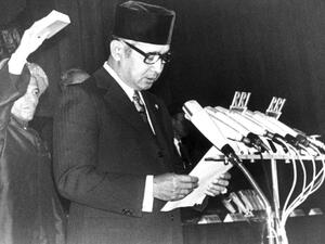 The Indonesian leader Suharto, 1968. (AFP/Getty Images)