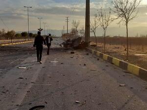 Mohsen Fakhrizadeh on 27 November near capital Tehran /AFP