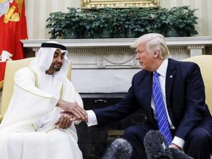Sheikh Mohammed bin Zayed Al Nahyan and Donald Trump /AFP
