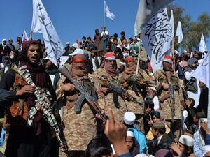 Taliban gathering in Laghman province of Afghanistan, March 2, 2020 /AFP