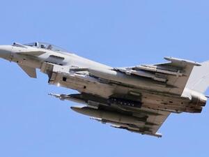 British Royal Air Force Eurofighter Typhoon fighter jet /AFP