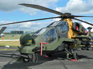 The Turkish T129 Advanced Attack and Tactical Reconnaissance helicopter 