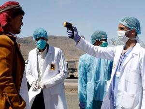 Sana'a news reported three possible cases of COVID-19 last week /AFP