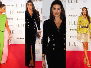 إطلالات المشاهير من حفل مجلة "ELLE" بالعربي