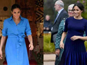 ميغان ماركل خلال أزيائها فترة حملها