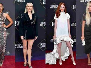 أفضل أزياء النجمات على السجاده الحمراء في مهرجانPeople's Choice Awards 2019