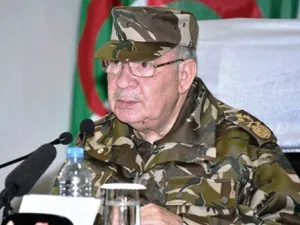 الفريق أحمد قايد صالح قائد أركان الجيش الجزائري