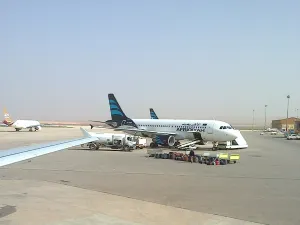 مطار بنينا الدولي في ليبيا