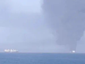 هجمات استهدفت ناقلتين اليوم الخميس جنوبي خليج هرمز