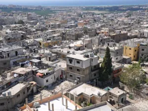 مخيم للفلسطينيين في لبنان