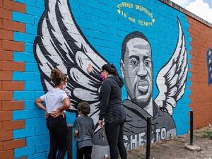  مكان مقتل، الأمريكي من أصول إفريقية، جورج فلويد في مينيابوليس