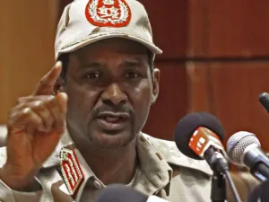  نائب رئيس المجلس العسكري بالسودان، محمد حمدان دقلو “حميدتي”