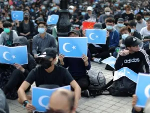 مسيرة في هونغ كونغ داعمة للإيغور