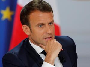 الرئيس الفرنسي إيمانويل ماكرون