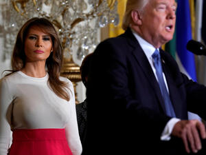 السيدة الأولى الأمريكية ميلانيا ترامب